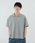 디더블유엠유(DWMU) S013 피케 티셔츠 : 그레이 - 29,900원 | 무신사 스토어