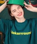 룩어라운드(LOOKARRROUND) OG 로고 티 (그린) - 16,000 | 우신사 스토어