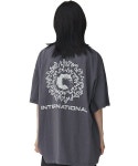 노이지컴퍼니(NOIZYCOMPANY) Flame Overfit T-shirts (Charcoal) - 사이즈 & 후기 | 무신사