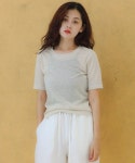 라티젠(LARTIGENT) MTOF2 KNIT S SLEEVE TEE(BEIGE) - 사이즈 & 후기 | 무신사