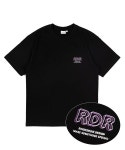 로아드로아(ROIDESROIS) 아웃라인 RDR 로고 티셔츠 (블랙) - 21,600원 | 무신사 스토어