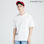 체이스컬트(CHASECULT) 남성 세미 오버핏 등판 테잎 티셔츠-KBRK5821D0A - 14,900 | 무신사 스토어