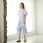 파이브어클락(FIVE O CLOCK) DOUBL FRILL DRESS - 103,200원 | 무신사 스토어