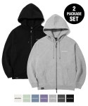 그루브라임(GROOVE RHYME) [패키지] BASIC LOGO EMB HOOD ZIP-UP [LRPWCTZ341M] - 79,000 | 무신사 스토어