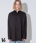 브이투(VTWO) OVERFIT MINIMAL POCKET SHIRT_BLACK - 사이즈 & 후기 | 무신사