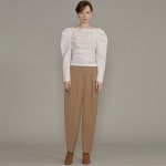제이에스와이파트너즈 | 제이에스엔와이(JSNY) High-rise Tailored Trousers [TAUPE BEIGE] JYPA0D911K5 - 179,000 | 무신사 스토어