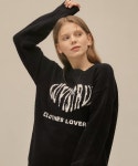 러브이즈트루(LUV IS TRUE) PO HEART KNIT(BLACK) - 41,600 | 무신사 스토어