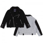 로맨틱크라운(ROMANTIC CROWN) HEAVY FLEECE RIDER JACKET_BLACK - 사이즈 & 후기 | 무신사