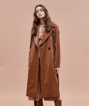 앤드로스(ANDROS) Firenze Trench Coat_Brown - 214,000 | 무신사 스토어