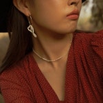 멜리본레인(MARYLEBONE LANE) White Gold Point Necklace - 후기 | 무신사