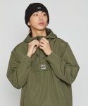 모데스티(MODESTY) OG Logo Anorak Khaki - 사이즈 & 후기 | 무신사