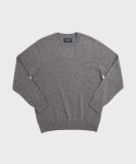 왓에버위원트(WHATEVERWEWANT) [UNISEX] BASIC CASHMERE KNIT [C.GRAY] - 55,200 | 무신사 스토어