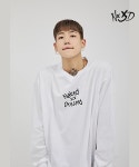 네이키드오얼드레스드(NAKED OR DRESSED) 두들 긴팔티 (화이트) - 21,000 | 무신사 스토어