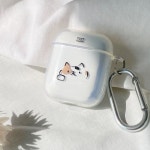 퍼플오션(PURPLEOCEAN) [마이 키링] 고양이 에어팟 1/2 케이스 9종 - 13,900 | 우신사 스토어