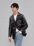 앤드로스(ANDROS) Napoli Classic Leather Blazer - 423,000 | 무신사 스토어