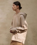레미(LEMME) OVERSIZED SIDE SLIT HOODIE (OATMEAL) - 92,000 | 무신사 스토어