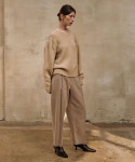 레미(LEMME) WOOL BLEND SEMI BAGGY TROUSER (BEIGE) - 138,000 | 무신사 스토어