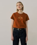 위니스 오르 90 | 엔오르(EN OR) 90S VIBE T-SHIRT - BROWN - 45,000 | 무신사