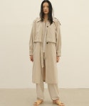 레미(LEMME) TWO-WAY LONG TRENCH COAT (BEIGE) - 사이즈 & 후기 | 무신사