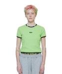 커렌트픽스 - 관악구 승방길 27 | 픽스낫띵(FIX NOTHING) F RINGER CROP T(GREEN) - 49,000 | 무신사 스토어