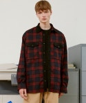 알엘오엘(R:LOL) (BL-20715) CHECK CORDUROY SHIRT RED - 사이즈 & 후기 | 무신사