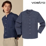 보스트로(VOSTRO) 폴리린넨 솔리드 워싱 셔츠-MCL21505 - 59,000 | 무신사 스토어
