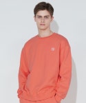 댕글드랍(DANGLEDROP) DD Face Logo Sweatshirt_Coral - 15,000 | 무신사 스토어