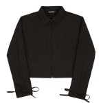 딥인다이브(DEEPINDIVE) TANOS ROPE CROP JACKET BLACK - 88,000 | 무신사 스토어