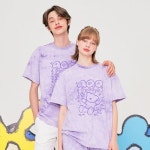 아코스튜디오스페이스(AQOSTUDIOSPACE) AQO TIE DYED BEAR T-SHIRTS PURPLE - 사이즈 & 후기 | 무신사