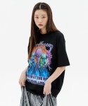 모데스티(MODESTY) Space Villain T-Shirts Black - 사이즈 & 후기... 무신사 모데스티(MODESTY)  Space Villain T-Shirts Black... 