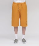 지아더아이엔지(GATHER.ING) G.I service logo half-trousers YELLOW - 사이즈 & 후기 | 무신사