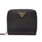 프라다(PRADA) 사피아노 반지갑 1ML042 QHH F0002 BLACK - 사이즈 & 후기 | 무신사