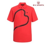 엠유스포츠(MU SPORTS) 뮤 전판 프린트 티셔츠 MU21322TS63-RED - 사이즈 & 후기 | 무신사