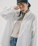 더블유브이프로젝트(WV PROJECT) 더 오버핏 셔츠 아이보리 JJLS7513 - 사이즈 & 후기 | 무신사
