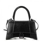 발렌시아가(BALENCIAGA) (593546 2TE57 1000) 여성 아워글래스 스몰 탑 핸들 숄더백 21FW - 2,981,000 | 무신사 스토어