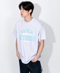 윅(WICK) AF164PST286_1989 Studio Short Sleeve_1Melange - 24,000 | 무신사 스토어