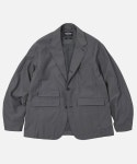 프리즘웍스(FRIZMWORKS) NYLON RELAX SET-UP BLAZER JACKET _ GRAY - 110,600 | 무신사 스토어