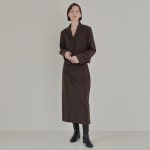 코르카(CORCA) 21FW 3 SKIRT 001 BR - 77,900 | 무신사 스토어