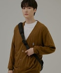 수에뇨스튜디오(SUENO STUDIO) 캐시미어 시그니처 가디건(모카) - 35,700 | 무신사 스토어