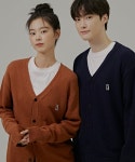 수에뇨스튜디오(SUENO STUDIO) 심볼 포인트 울 세미오버 가디건(다크오렌지) - 사이즈 & 후기 | 무신사