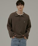 수에뇨스튜디오(SUENO STUDIO) 시아 칼라 니트(연브라운) - 사이즈 & 후기 | 무신사