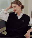 디어마이디어(DEARMYDEER) Logo V Vest_ Black - 69,000 | 무신사 스토어