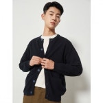 에잇세컨즈(8SECONDS) 네이비 조직감 라운드넥 카디건_릴랙스핏 (26185ACY1R) - 24,950 | 무신사 스토어