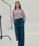 제이에스와이파트너즈 | 제이에스엔와이(JSNY) Wide-leg Trousers GREYISH BLUE (JYPA1D900B3) - 139,300 | 무신사 스토어