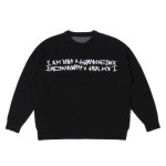 아임낫어휴먼비잉(I AM NOT A HUMAN BEING) BASIC LOGO KNIT - BLACK - 사이즈 & 후기 | 무신사