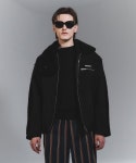 나이트플로우(NIGHT FLOW) Classic Fur Leather Mustang Jacket (BLACK) - 사이즈 & 후기 | 무신사
