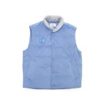브라이언베리(BRIAN BERRY) WAPPEN CORDUROY DOWN VEST_SKY BLUE - 사이즈 & 후기 | 무신사