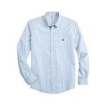 브룩스 브라더스(BROOKS BROTHERS) BB_스트레치 리젠트핏 스포츠셔츠 논 아이론 스트라이프 (블루) (34959179) - 111,300 | 무신사 스토어
