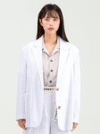 에스티피크니커(STPEAKNICKR) [STPEAKNICKR] 스트레치 오버핏 린넨 자켓 - 139,000 | 무신사 스토어