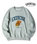 엑서사이즈(EXERCISE) [노닷프라이즈X엑서사이즈]나쵸 DTP 맨투맨_그레이 - 54,800 | 무신사 스토어